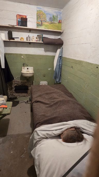 Alcatraz prison cell